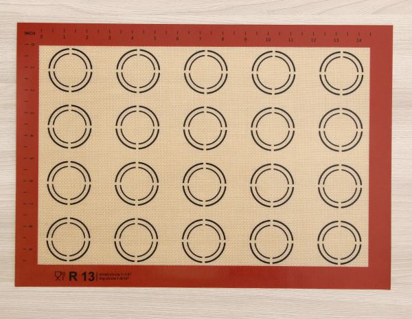Коврик армированный «Макарон», 42×29,5 см.