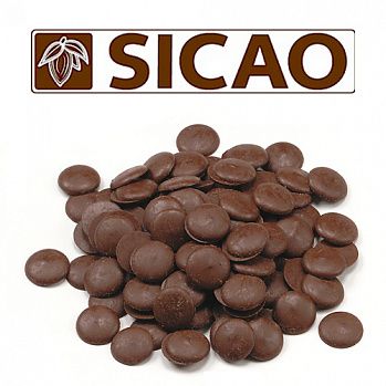 Шоколад ТЕМНЫЙ 54% (Sicao - Сикао), 200 гр.