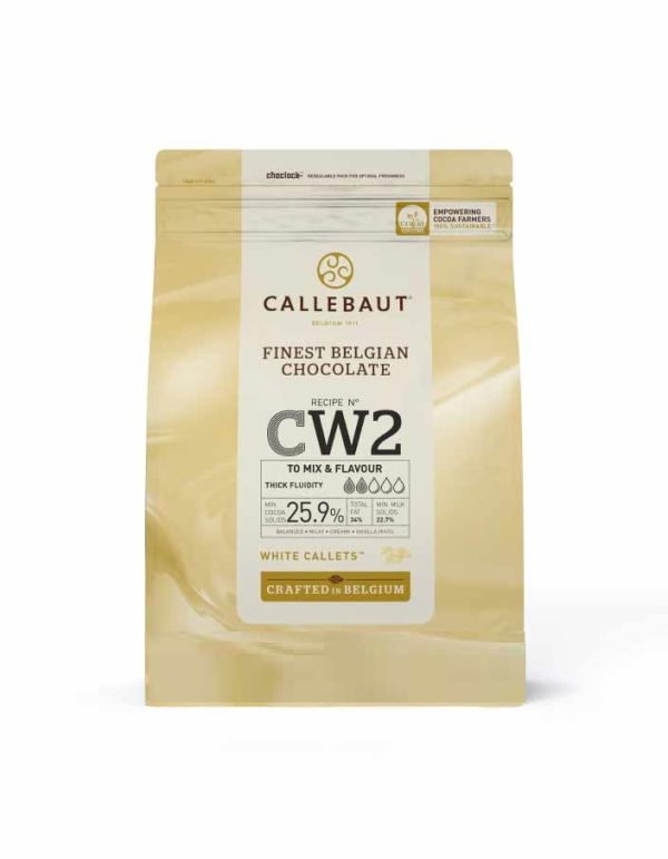 Шоколад Callebaut белый 25,9% 2,5 кг.