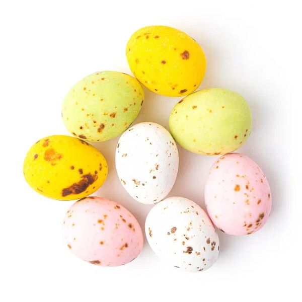 Шоколадные яйца перепелиные (микс), 90-100 гр.( 9 шт.)