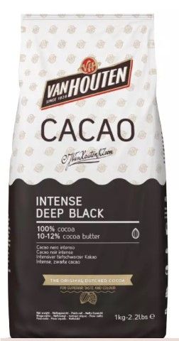 Какао порошок черный "Van Houten" 10-12%, 100 гр.