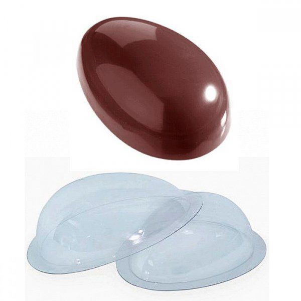 Форма для шоколада и конфет пластиковая «Яйцо», 19×12×6 см, цвет прозрачный